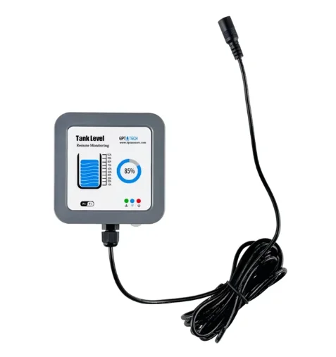 TLC2404LS Smart Farm Non-Contact Ultrasonic Water Liquid Level Monitor LCD Display for Irrigation Tanks, Livestock Water & Oil - Image 3