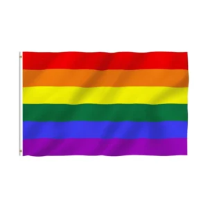 Manufacturers Wholesale Customized 3*5ft LGBT Gay Pride rainbow Flag Pack of 10