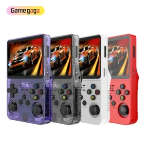 Yo Consola R36S Handheld Game Console 3.5 Inch Linux Arkos System Portable Retro Pocket Video Game Player with 64GB 20000 Games