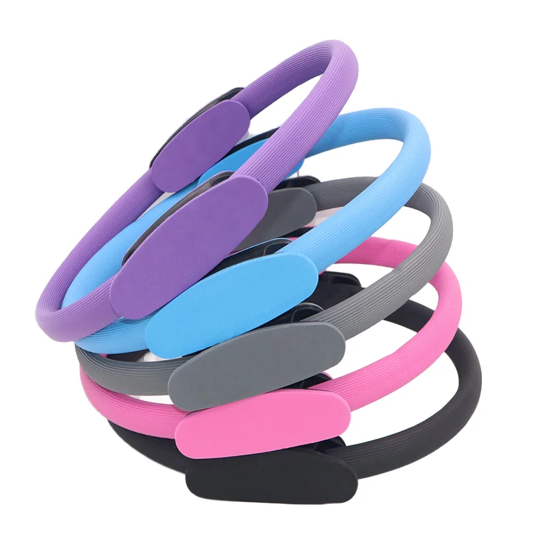 Tayfitness Yoga Ring 15" Diameter NBR Foam Glass Fiber 260g Lightweight Durable Pilates Exercise Equipment Yoga Resistance Pack of 100 - Image 2