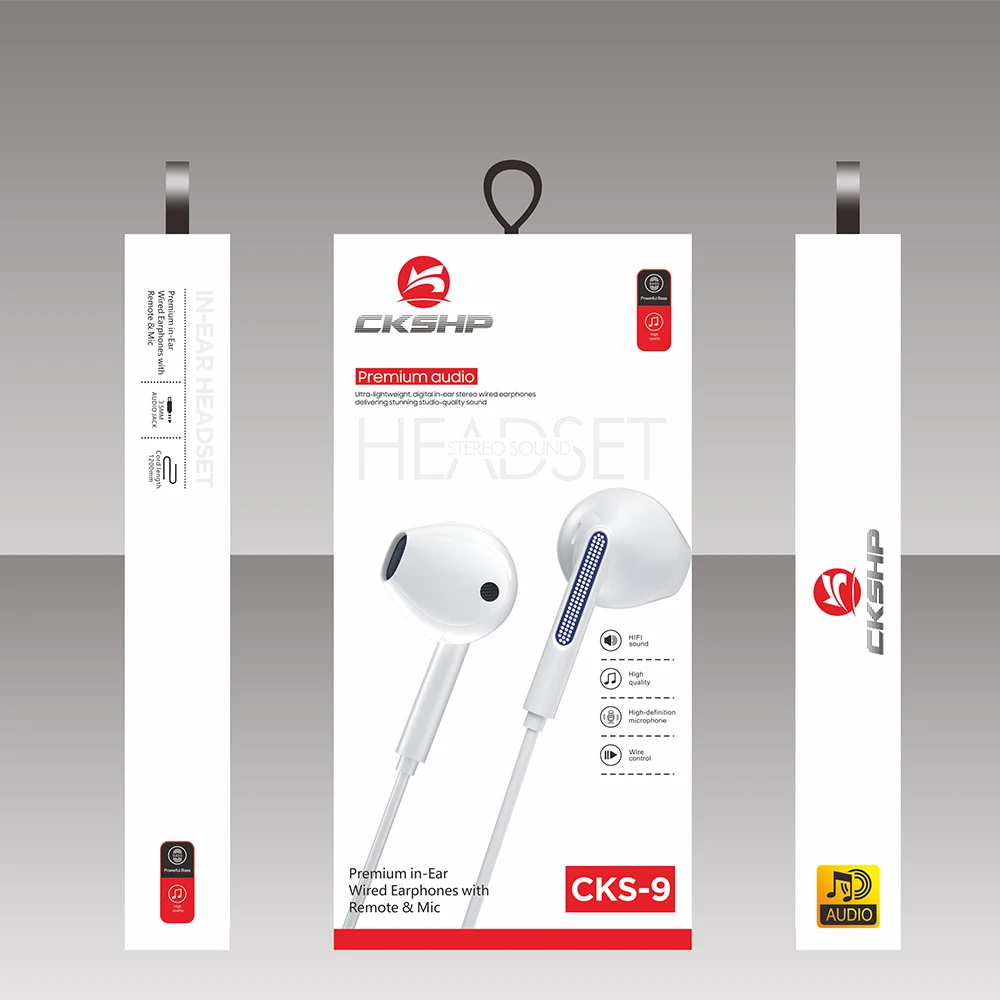 CKS-9 HiFi Sound 3.5mm Stereo Gaming Headphone for & Cosair HS50pro Studio Chipset JL Wired 6u Music Earphones