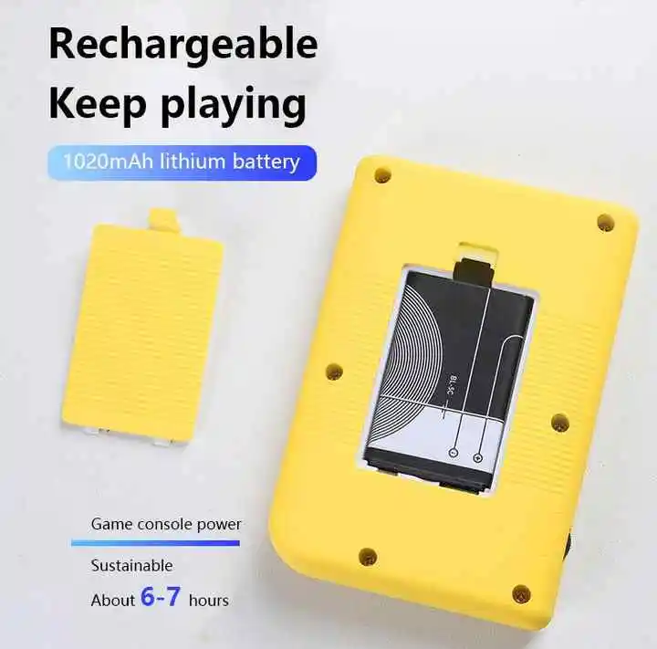 400 in 1 Retro SY-520 Handheld Game Players Game Box Mini Handheld Pocket Video Gaming Player Pack of 5 - Image 4