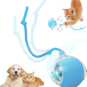 Hot Popular Sale Smart Cat Balls Electric Interactive Speedy Tail Birdcall Rolling Cat Toy Ball Pet Interactive Movement Toys