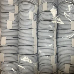 100W Overstriking 5A Fast Charging Data USB Type C to Type C Pd Cable 2M Macbook Phone Cable for Printer Use Pack of 100