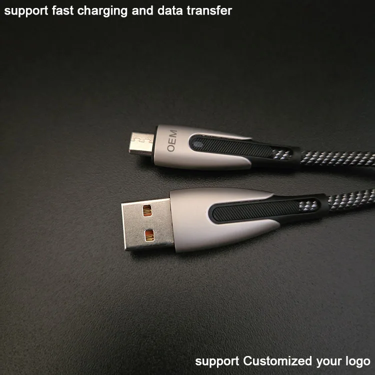 Special Factory Direct Sales Snake Knitting Indicator Light V8 Android USB to Micro USB Cables Pack of 100 - Image 3