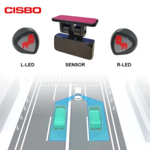 One radar Two Lanes Detection BSD Car Blind Spot Information System for Reminding Driver When Changing Lanes
