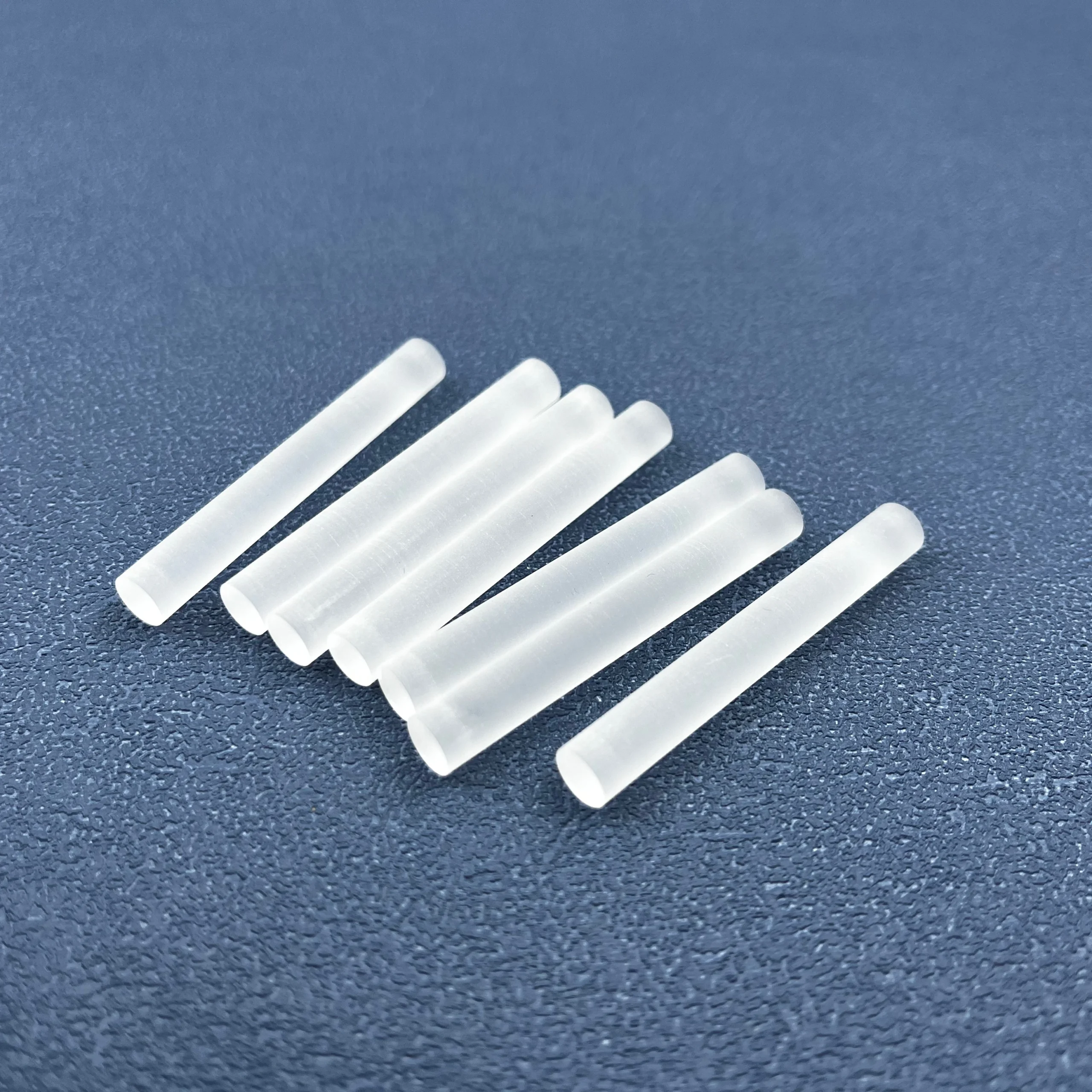 High Quality Customized 6.55*50.6mm Quartz Sapphire Rod Lens Cylindrical Rod Lens for Medical Equipment