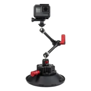 Aluminum Alloy Silicone 4th Gen Pump Vacuum Suction Cup Mount with Arri Pins Magic Arm Set for Camera & Phone Custom Color Brand