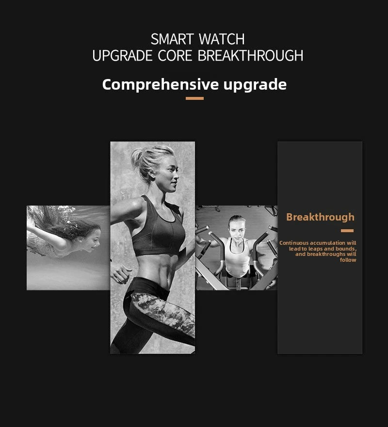 Best-selling PR1 Smartwatch for Outdoor Sports, Running Timing, Swimming Protection, Multi-functional Men's and Women's Watch - Image 3