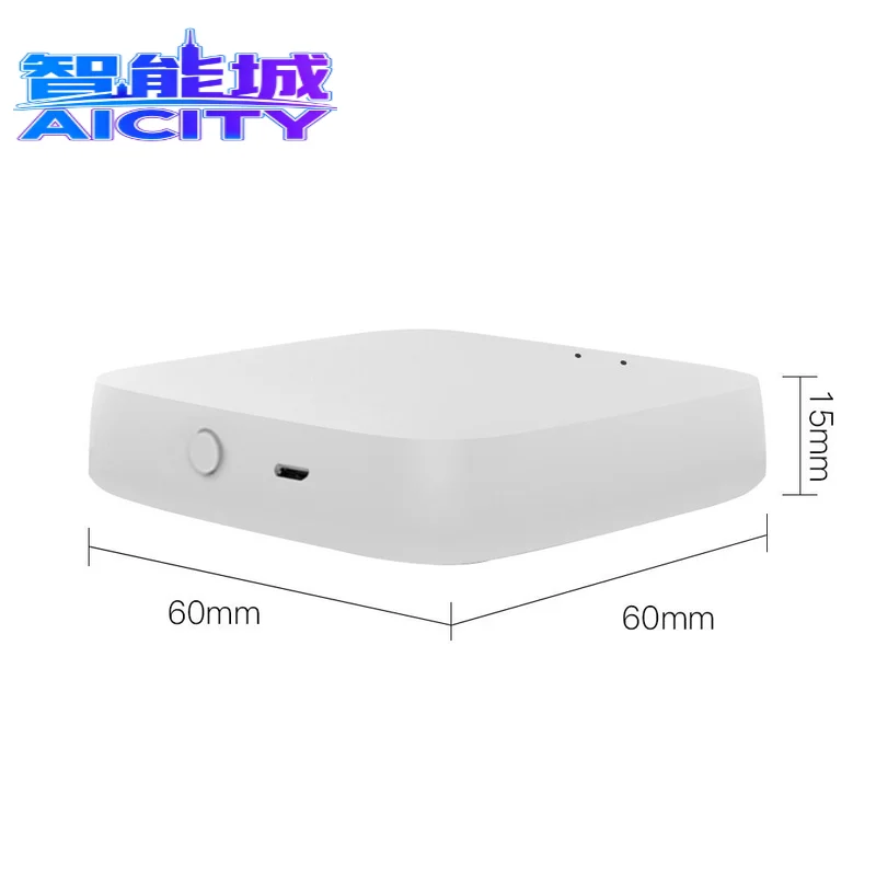 Multi-mode Mini Smart Home Gateway with WiFi ZigBee 3.0 Bluetooth Smart Devices Compatible Smart Life App Remote Control