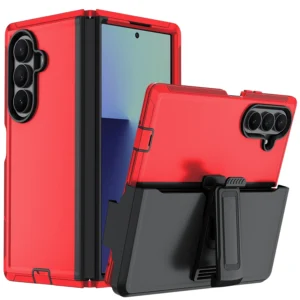 Heavy Duty Holster case for Samsung Z Fold 7 Rugged Belt Clip Defender case Pack of 50
