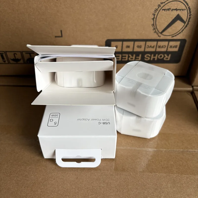 Good Quality 35W PD USB C Charger 20W TYPE C Power Adapters UK US EU Plug Fast Charger 16 15 14 13 12 11 for iPhone 17PRO MAX Pack of 50