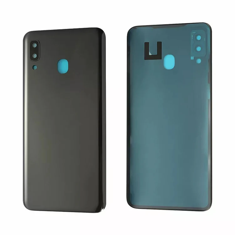 Back Housing Battery Cover Replacement+Rear Camera Lens for Samsung Galaxy A20 A205 Pack of 40 - Image 4