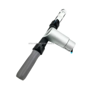 Aluminum Alloy Handlebar and Headlight Electric Scooter Hand Grip Assembly Compatible for ES1 ES2 ES4 Parts Pack of 5
