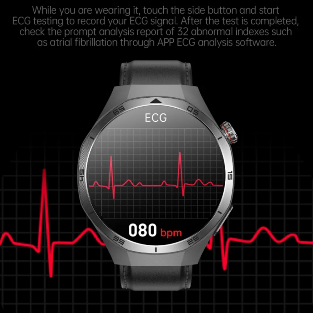 ET456 ECG Smart Watch for Women IP68 Waterproof Monitor Heart Rate Sleep Health Menstrual Tracking Montre Relojes - Image 3