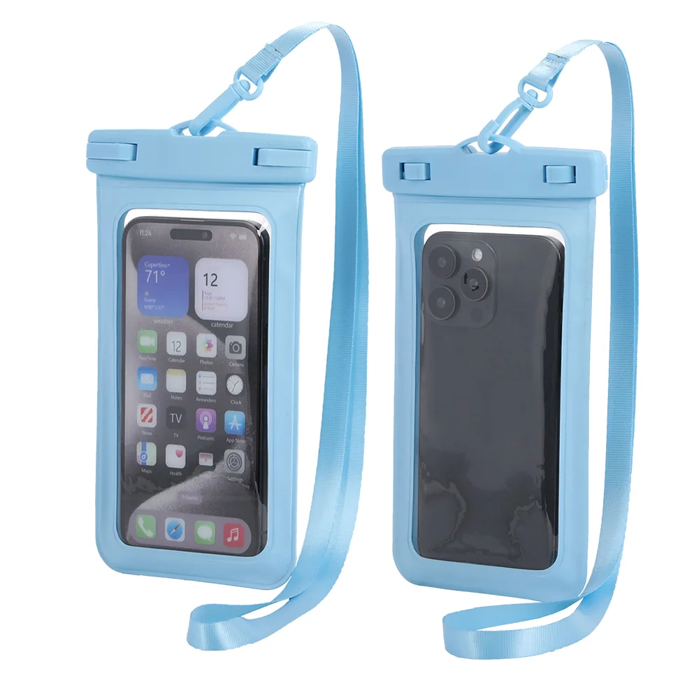 Wholesale IPX8 Waterproof Mobile Phone Cases New Universal Protective PU PVC Bag for iPhone and Other Smartphones Pack of 10