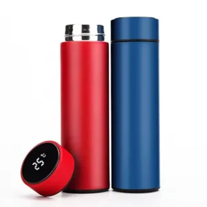 Intelligent Bottle Termos Digital 500 ml Vacuum Flasks LED Temperature Display Stainless Steel Termo Smart Water Bottle Bottles Pack of 5