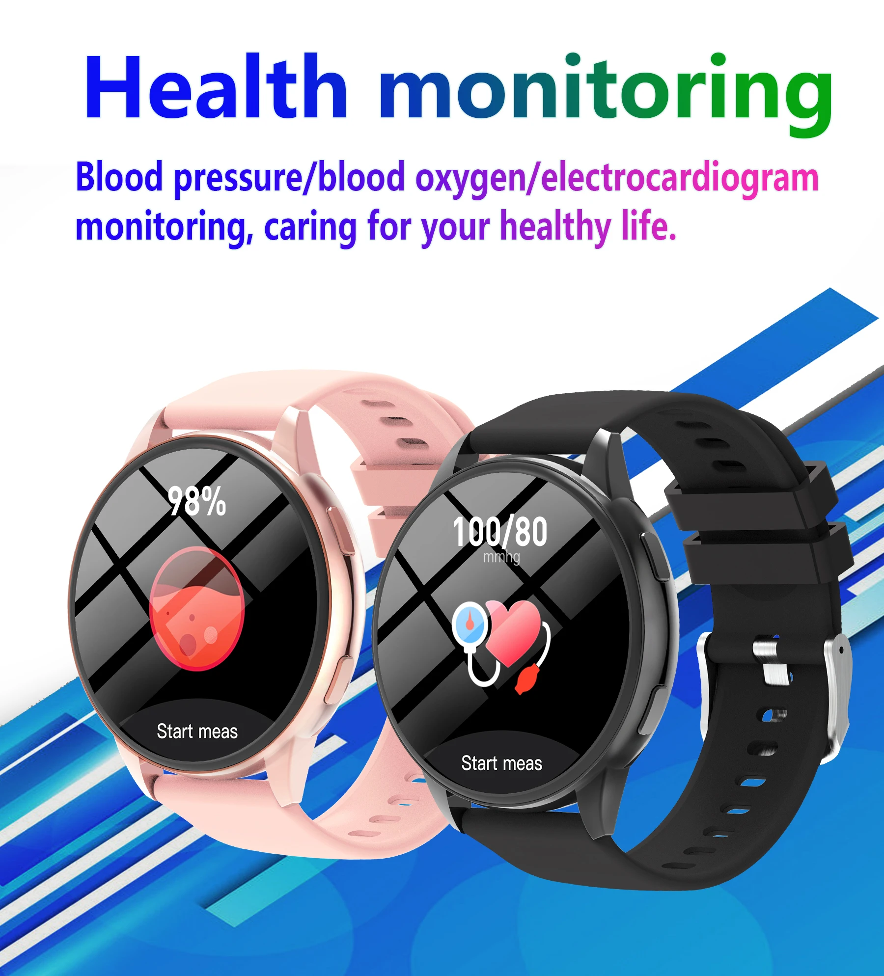 New Product T10 Smartwatch Reloj Inteligente Blood Pressure Waterproof Smart Watch PK T2 PRO for Men Women Pack of 2 - Image 4