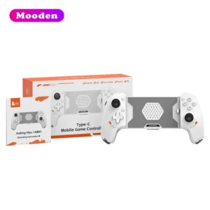 J GAMWING AB01 Stretch Gamepad Type-C Wired BT Dual-mode Support Multi-system Hall Rocker Game Controller