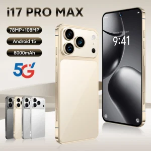 Best Choice I17 Pro Max 5G Smartphone Brand-New Dual SIM MTK Processor HD Screen for Gaming Global Version Pack of 2