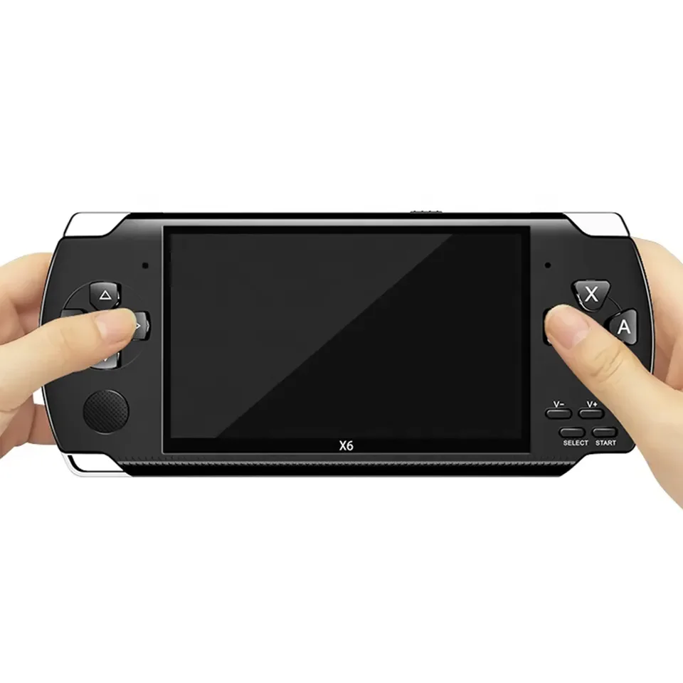 X6 Portable Retro Game Console PSP Like Support TV Out Games Box Mini Open Source Handheld Video Games Players - Image 3