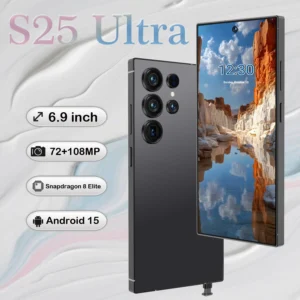 Durable Build Brand New Unlocked S25 Ultra Android 13 Phone 16GB+1TB 8-Core 6.8 Inch Screen Dual Sim 48MP Camera Smartphone