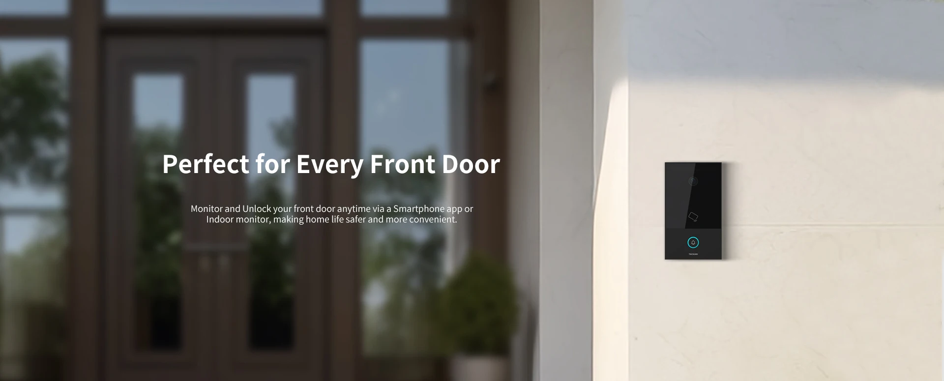 One-Button Tuya App Remote Video Door Phone Villa and Apartment Wired Outdoor Doorbell with Card Type - Image 3