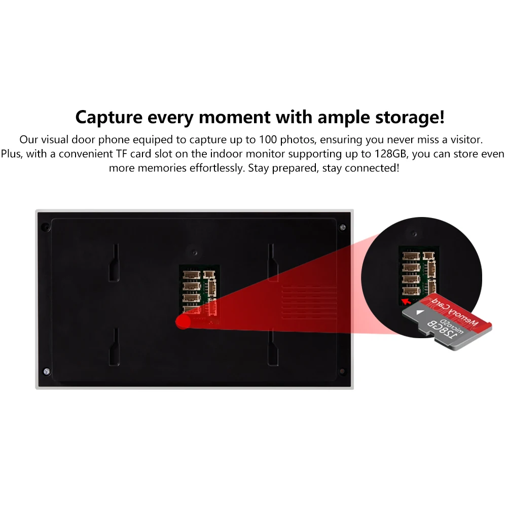 New Product Tuya Smart Video Doorbell With Monitor Analog Monitor Ahd 7 Inch Tft Lcd Video Door Intercom - Image 4