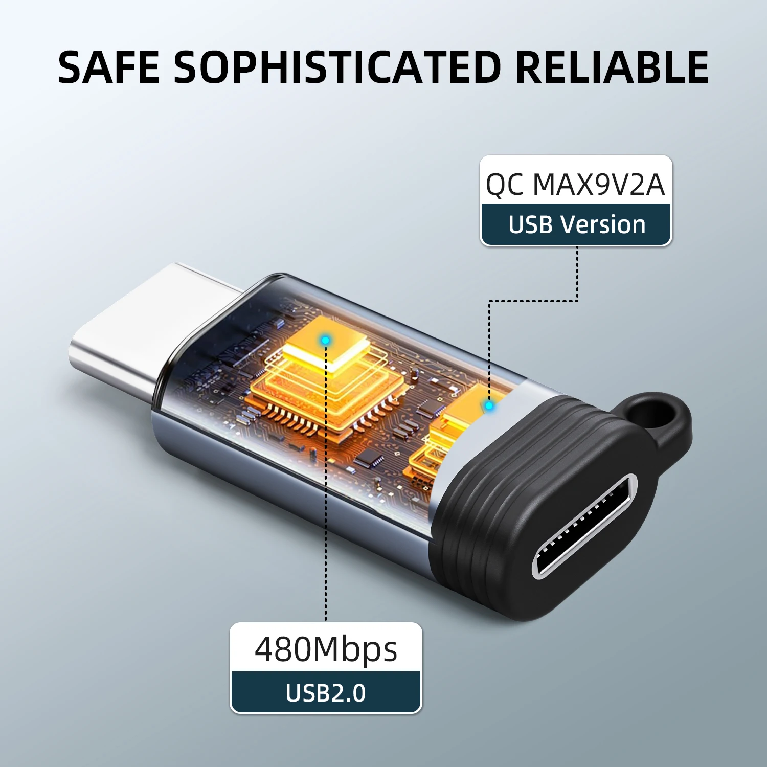 JILIAN Factory Direct Type-C to Lig Charging Adapter Suitable for Data Transmission Conversion Converter OTG USB Adapter Pack of 50 - Image 4