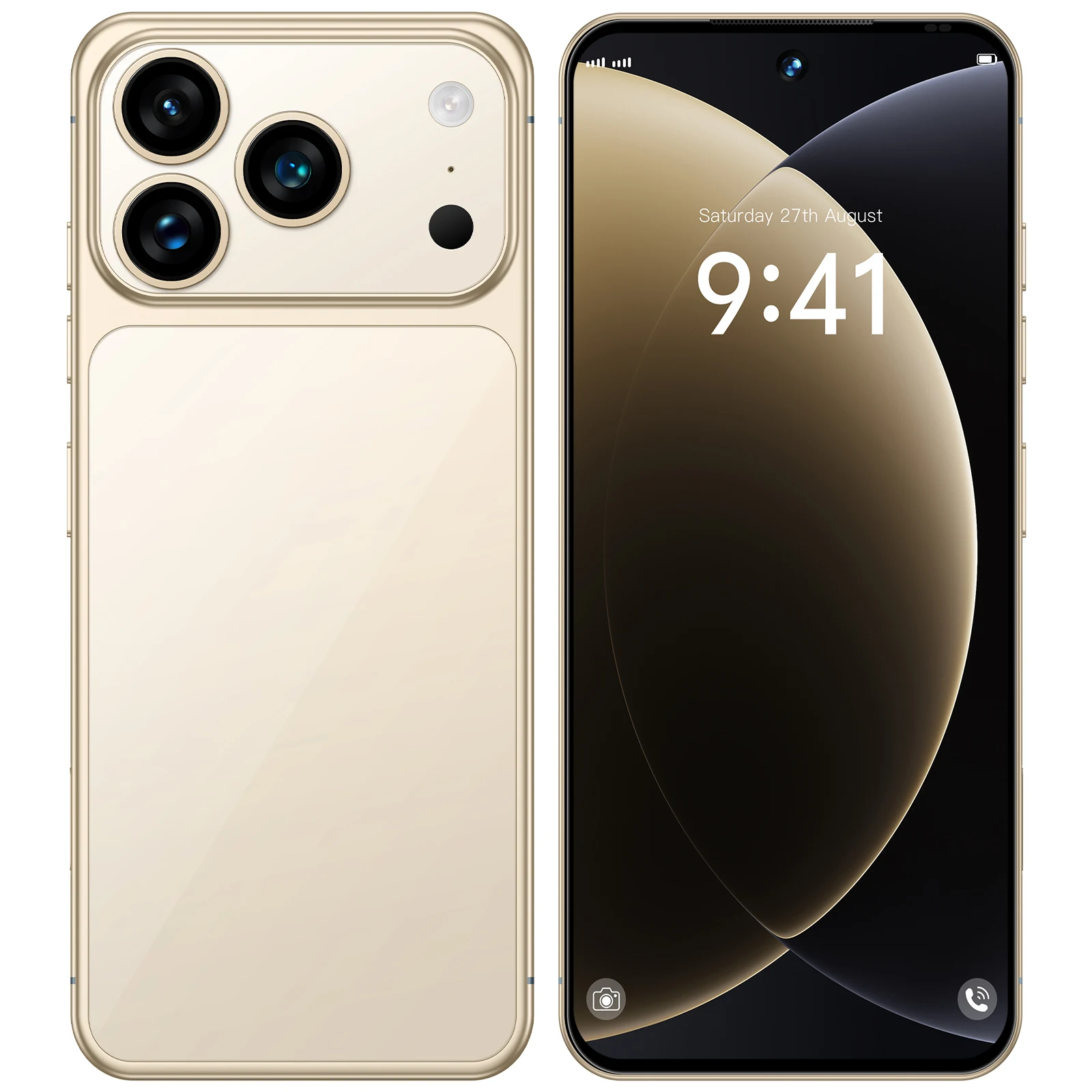 New I17 Pro Max 5G Android Smartphone with 7.3-Inch Display 8GB+256GB Storage Cheap Cellphone OEM17 - Image 4