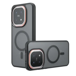 Case for VIVO IQOO Z10 Turbo Pro Luxury Matte Armor Magnetic Case for IQOO 15 13 12 Wireless Charging Funda Pack of 10