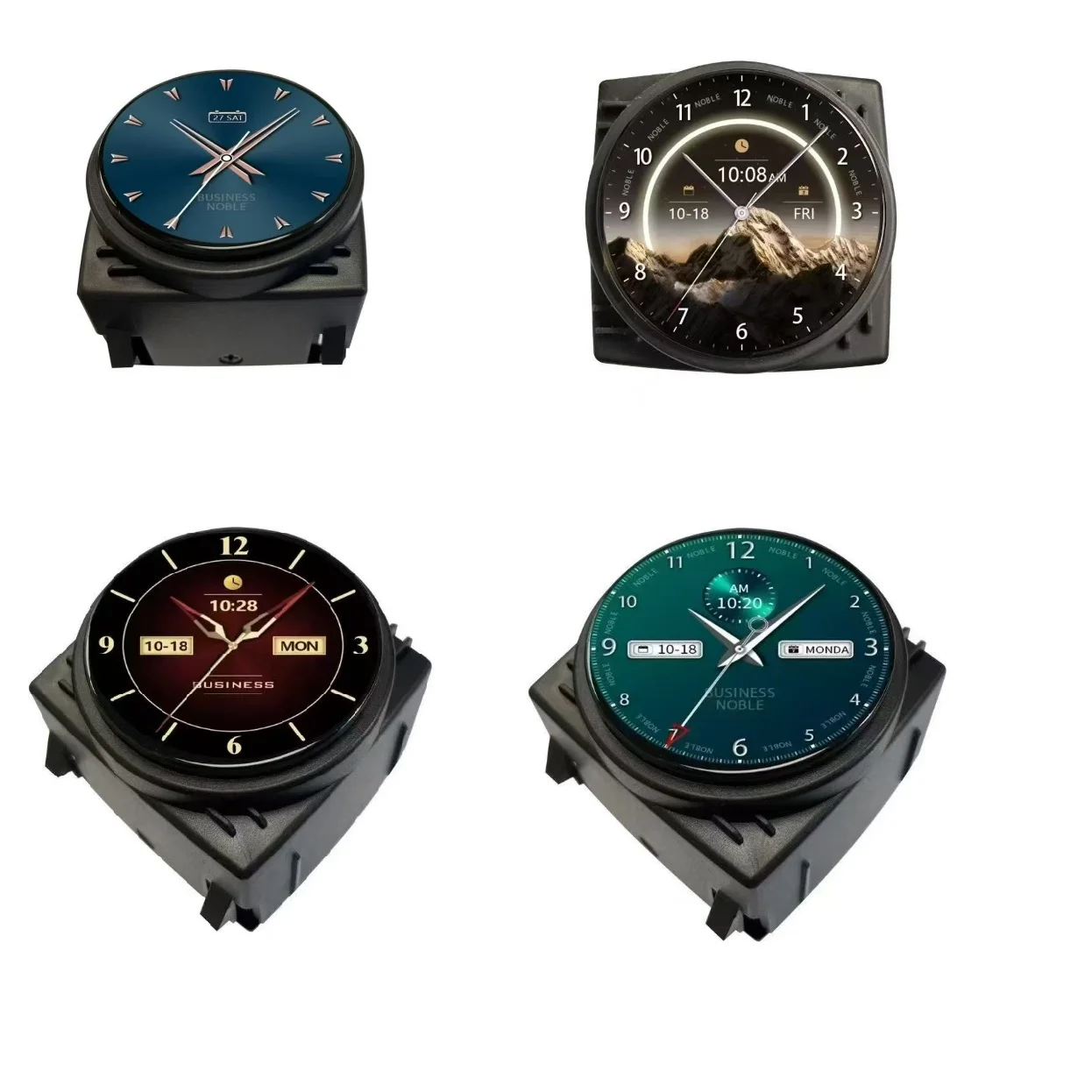 Car Time Electronic Meter for Mercedes Benz C W205 E W213 S W222 G W433 Gls W219 Stopwatch LCD Smart Clock