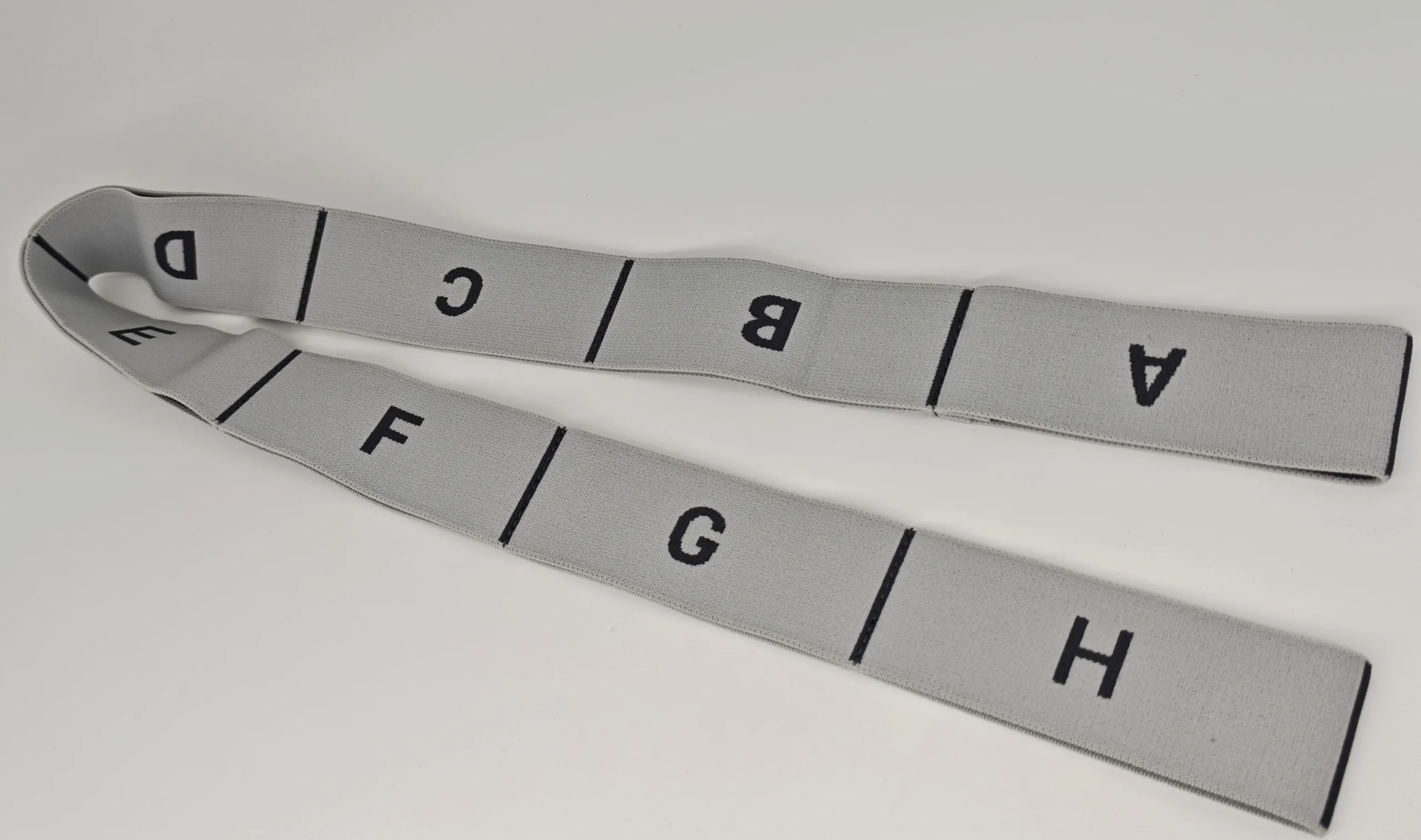 Small polyester Woven Yoga Exercise Band 8 Circle Elastic Fitness Band With Webbing Material yoga strap Pack of 30 - Image 2