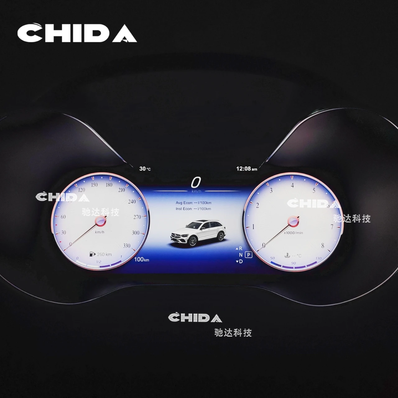 For Mercedess Benzs c Class W212 NTG 4.5 4.0 Car Dashboard Digital Cluster Instrument 12.3inch QLED Panel Linux System - Image 3