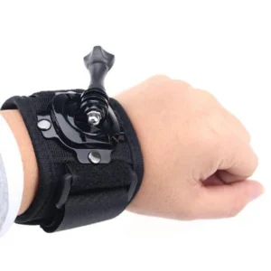 Wrist Hand Strap Belt With 360 Degree Rotating Adapter Mount for Gopros Hero 12 11 10 9 8 7 6 5 and Insta360 One Camera Pack of 10
