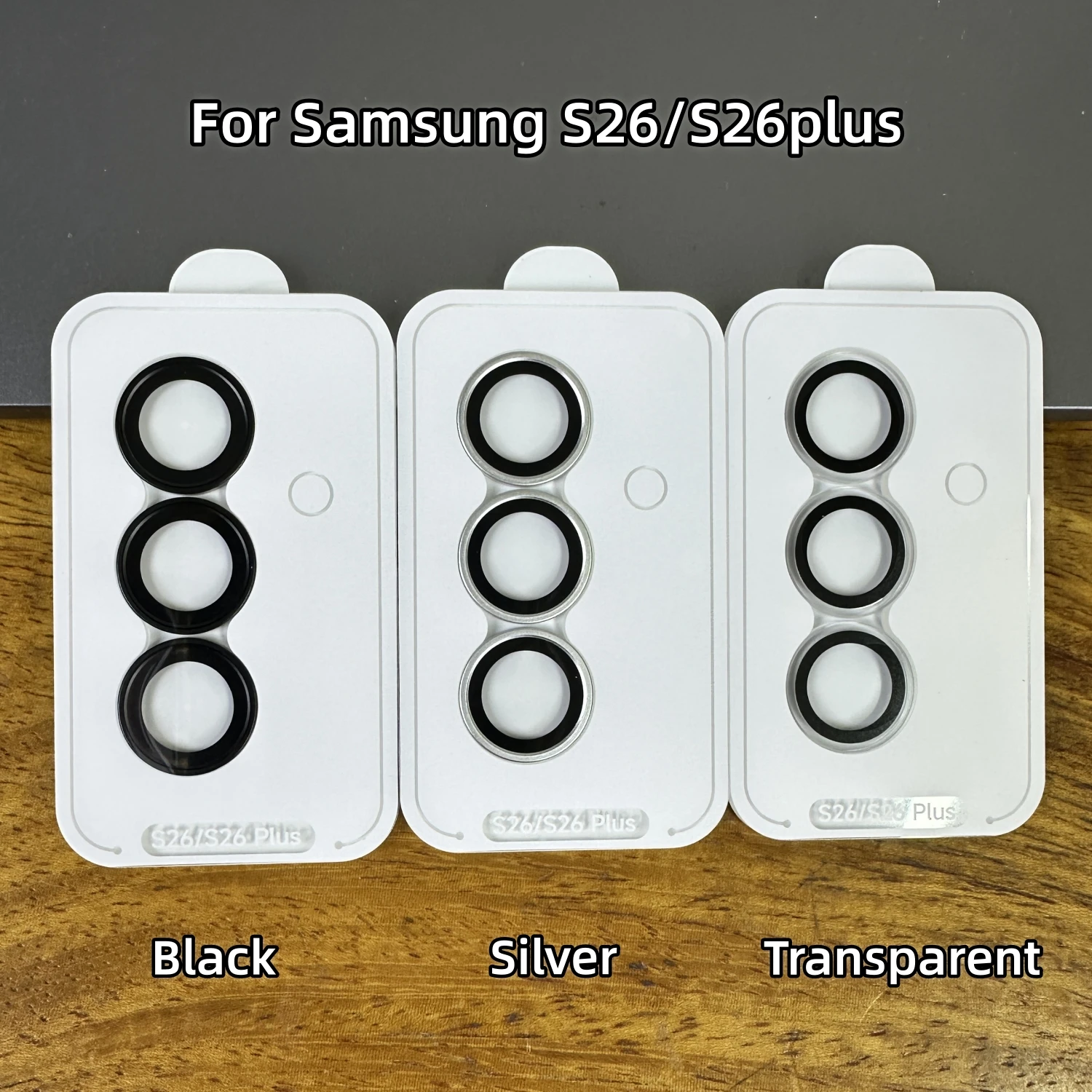 AR Anti-Reflective Tempered Glass Camera Lens Protector Metal Lens Ring for Samsung Galaxy S26/S26+/S26 Ultra Lens Protection Pack of 50 - Image 2