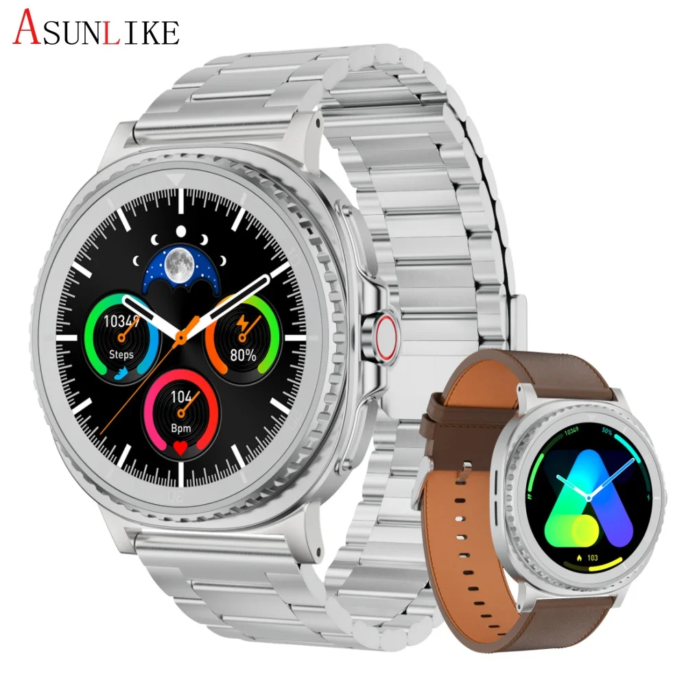SK46 GPS Smart Watch for Men Outdoor Precise Positioning IP68 Waterproof Monitor Heart Rate Sleep Reloj Inteligente