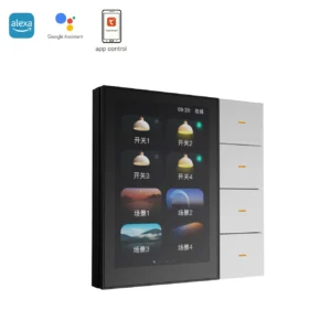F3 Pro Tuya 3.5 Inch IPS Touch Panel Smart Home Products Zigbee App Voice Control Light Smart Touch Switch Wall for Home Hotel