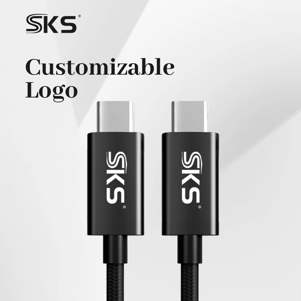 PD240W 5A USB-C Braid Shielding Cable 16K60Hz Fast Charging Thunderbolt 5 for Mobile Phones Power Banks Computers Cameras - Image 2