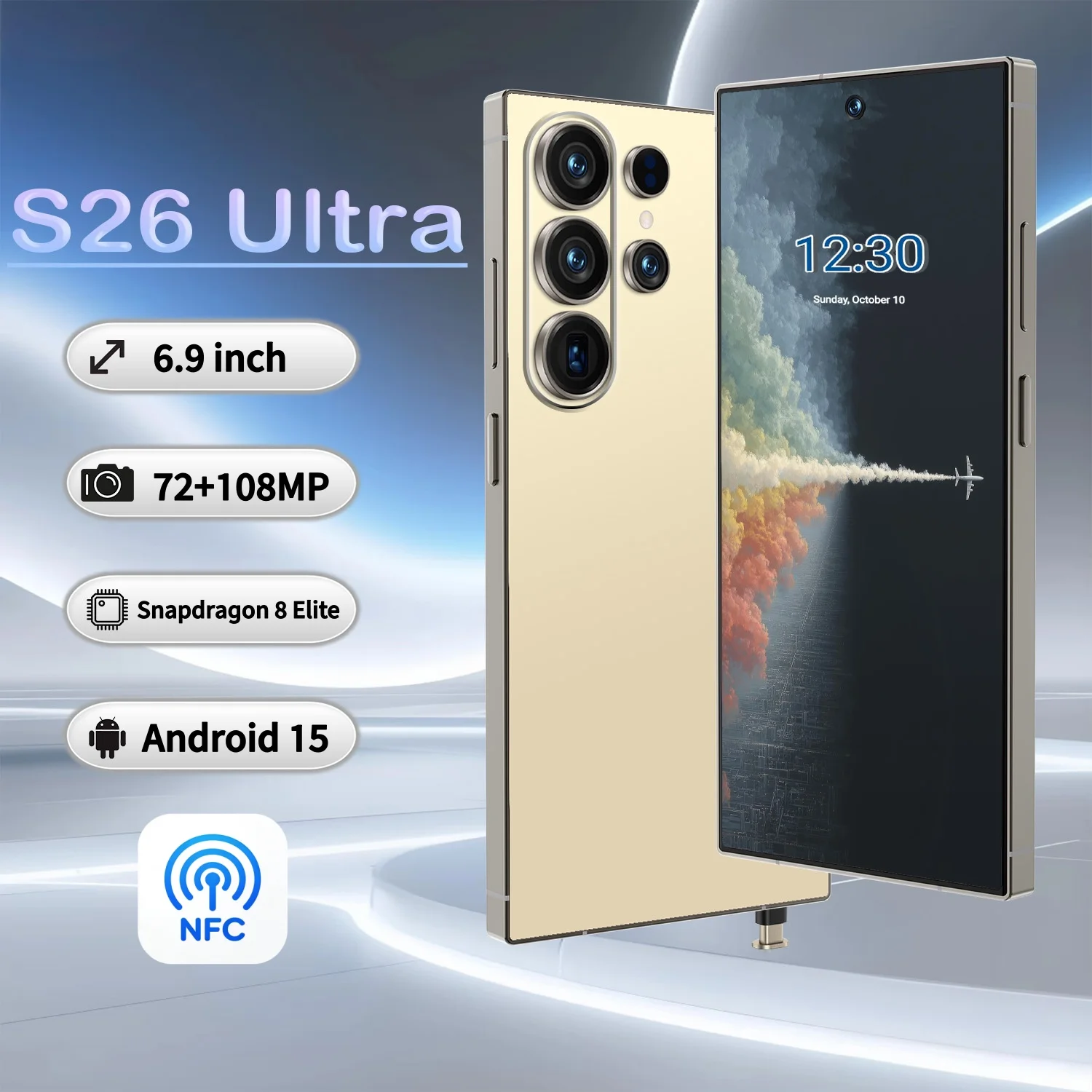 Value Deal New High Quality Mobile Phone S26 ultra 16GB + 1TB 5G NFC Smartphone 7.3inch Screen Mobile Phone - Image 3