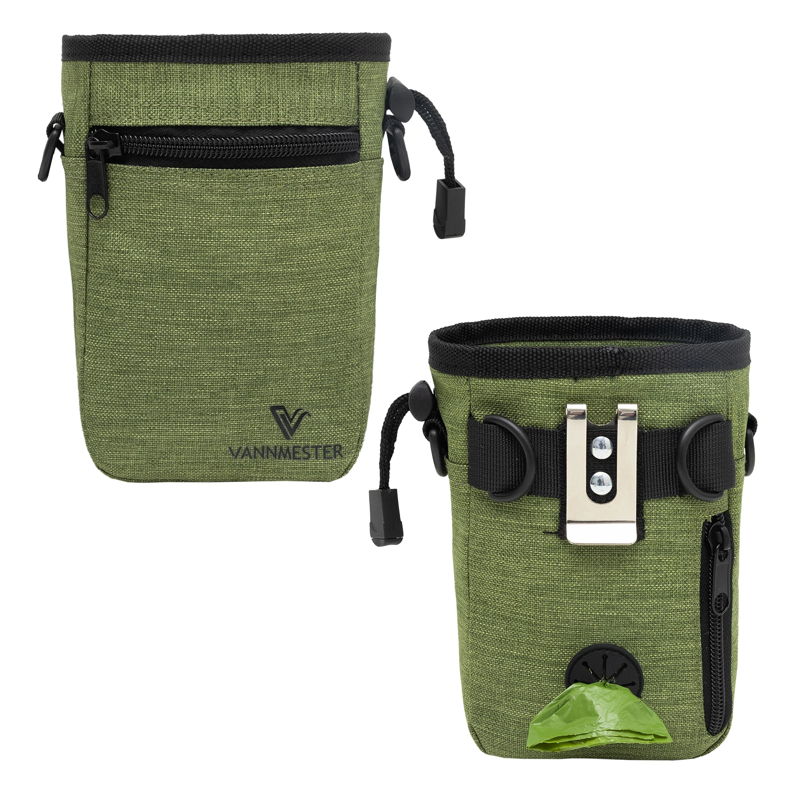 New Portable Pet Bag Adjustable Pet Dogs Waist Treat Bag Dog Treat Training Pouch Bag