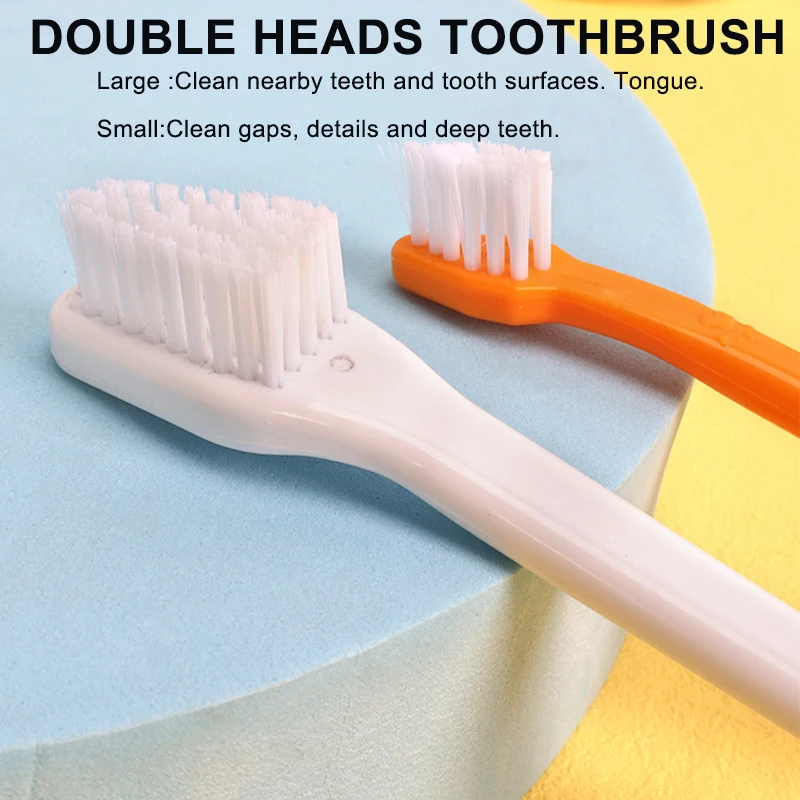 4pcs Pet Toothbrushes and Toothpaste Set Oral Hygiene Kit Cats Dogs Teeth Cleaning Toothpaste Kit Pack of 50 - Image 4