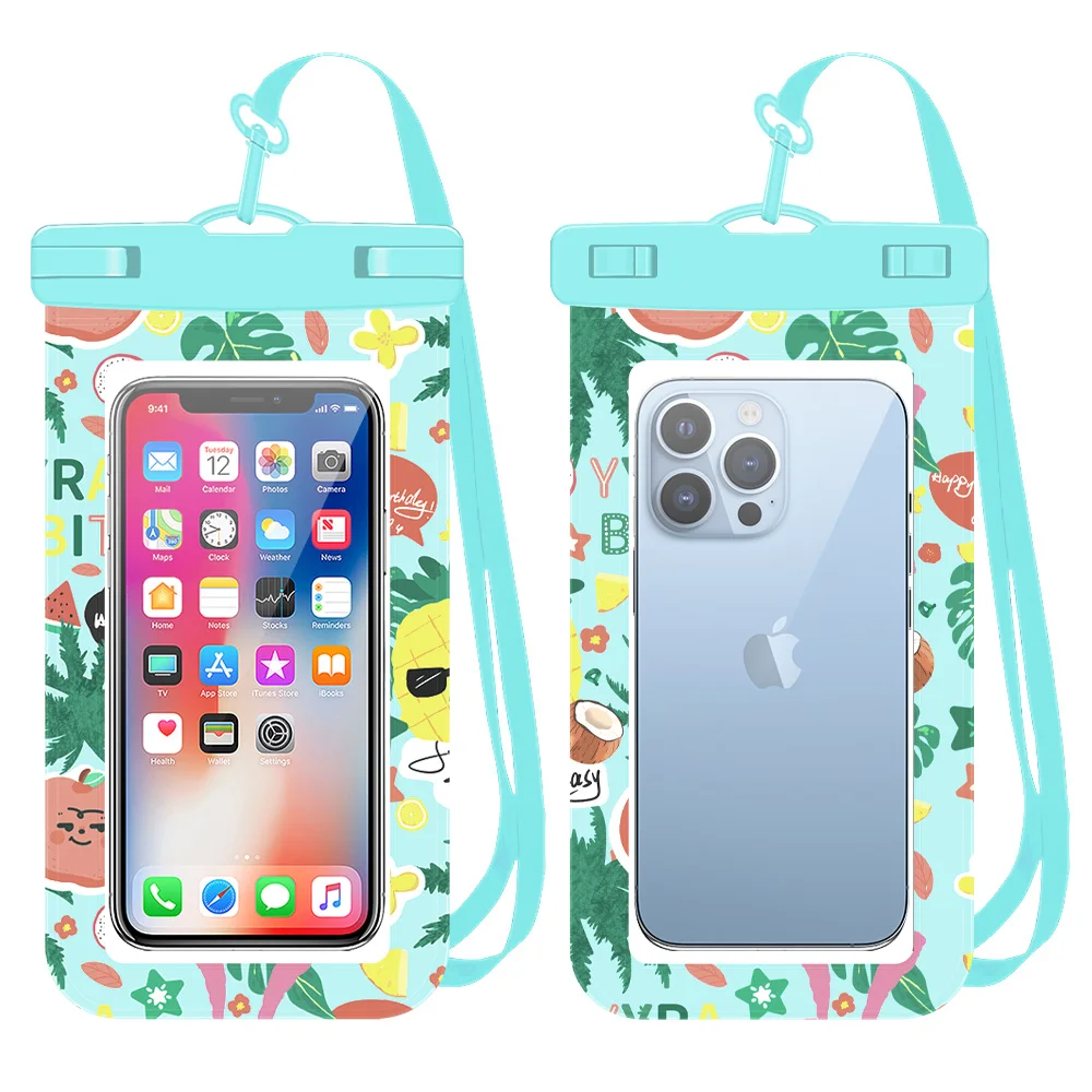 IPX8 Waterproof Smartphone Bag PVC TPU ABS Mobile Phone Pouch Water Proof Phone Cases Pack of 18