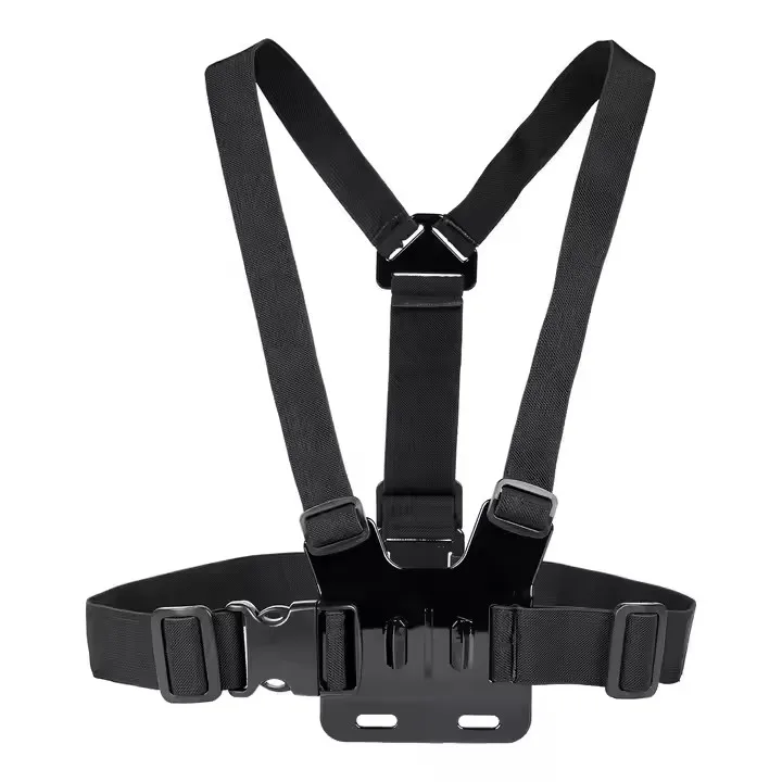 Chest Body Harness Belt Strap Screw Mount for Go Pro Hero SJCAM Xiaomi DJI OSMO for Smartphone Camera Accessories Kit Fit Pack of 5 - Image 4