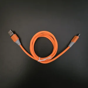 All Compatible Simultaneous Charging Edible Grade Materials Silicone V8 Android USB to Micro USB Cables Pack of 100