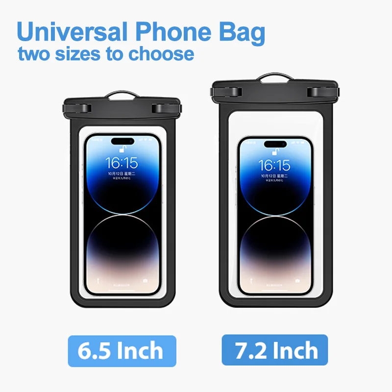 Waterproof Cell Case Custom IPX8 Dry Mobile Phone Pouch Outdoor Waterproof Cellphone Bag Pack of 50 - Image 2