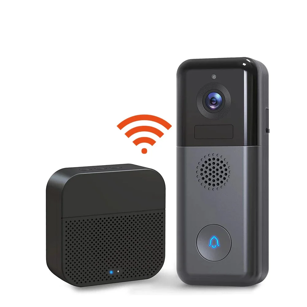 Tuya Video Doorbell WiFi 1080P HD Chime Smart Home Intercom System Wireless WiFi Smart IP Video Doorbell