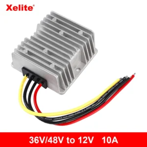 36Vdc 48Vdc to 12Vdc Dc Converter 10A DC to DC Step Down Buck Converter 36V/48V to 12V Voltage Converter