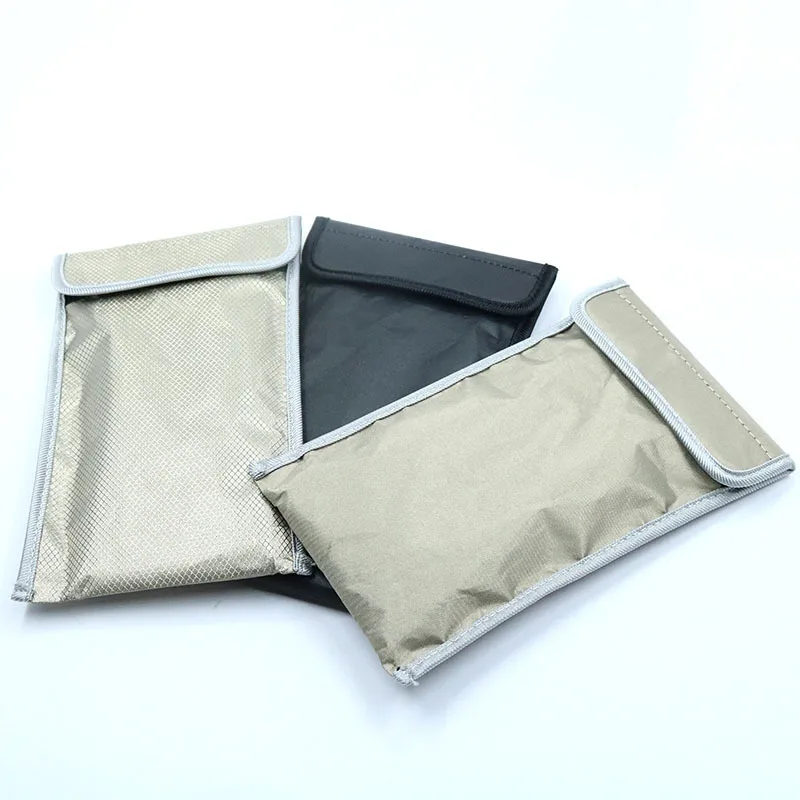 Business Style 6.5 Inch Anti-Radiation Shockproof Wallet Case with GPS Blocking for iPhone Pack of 10 - Image 2