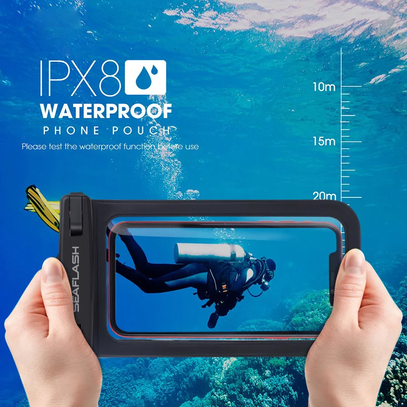 Waterproof Cell Case Custom IPX8 Dry Mobile Phone Pouch Outdoor Waterproof Cellphone Bag Pack of 50 - Image 3